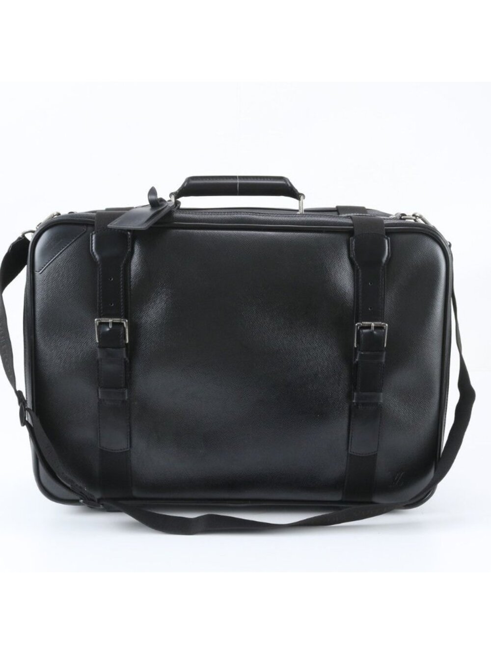 Louis Vuitton Taiga Satellite 53 Leather 2-Way Boston Bag Crossbody Shoulder